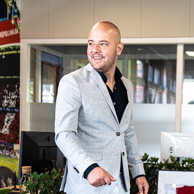 Jimmy Musters, marketingspecialist in Almelo